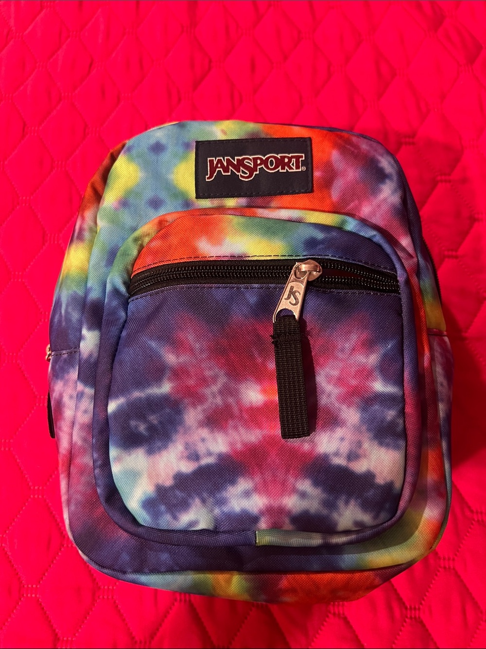 Jansport Multicolor Tie-Dye Insulated Lunch Bag